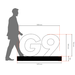 PACK ENSEIGNES LUMINEUSE G6 et G9