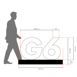 PACK ENSEIGNES LUMINEUSE G6 et G9